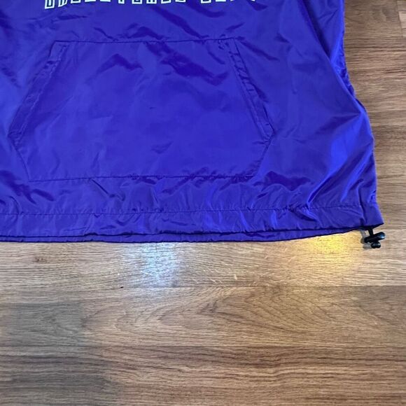 Los Angeles Lakers Windbreaker Pullover Quarter Zip Jacket | Size Small - Picture 10 of 13